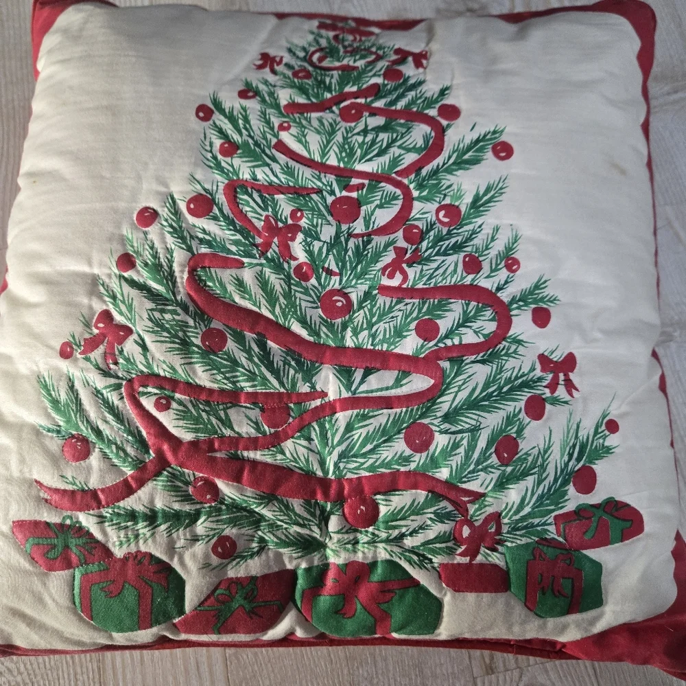 Vintage Christmas Pillow Set